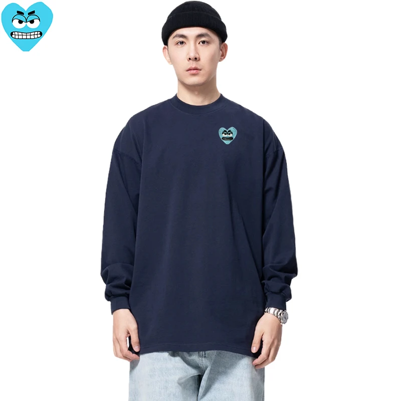 Break Egg Men Long-sleeved T-s - огляд і ціна Embroidery Egg