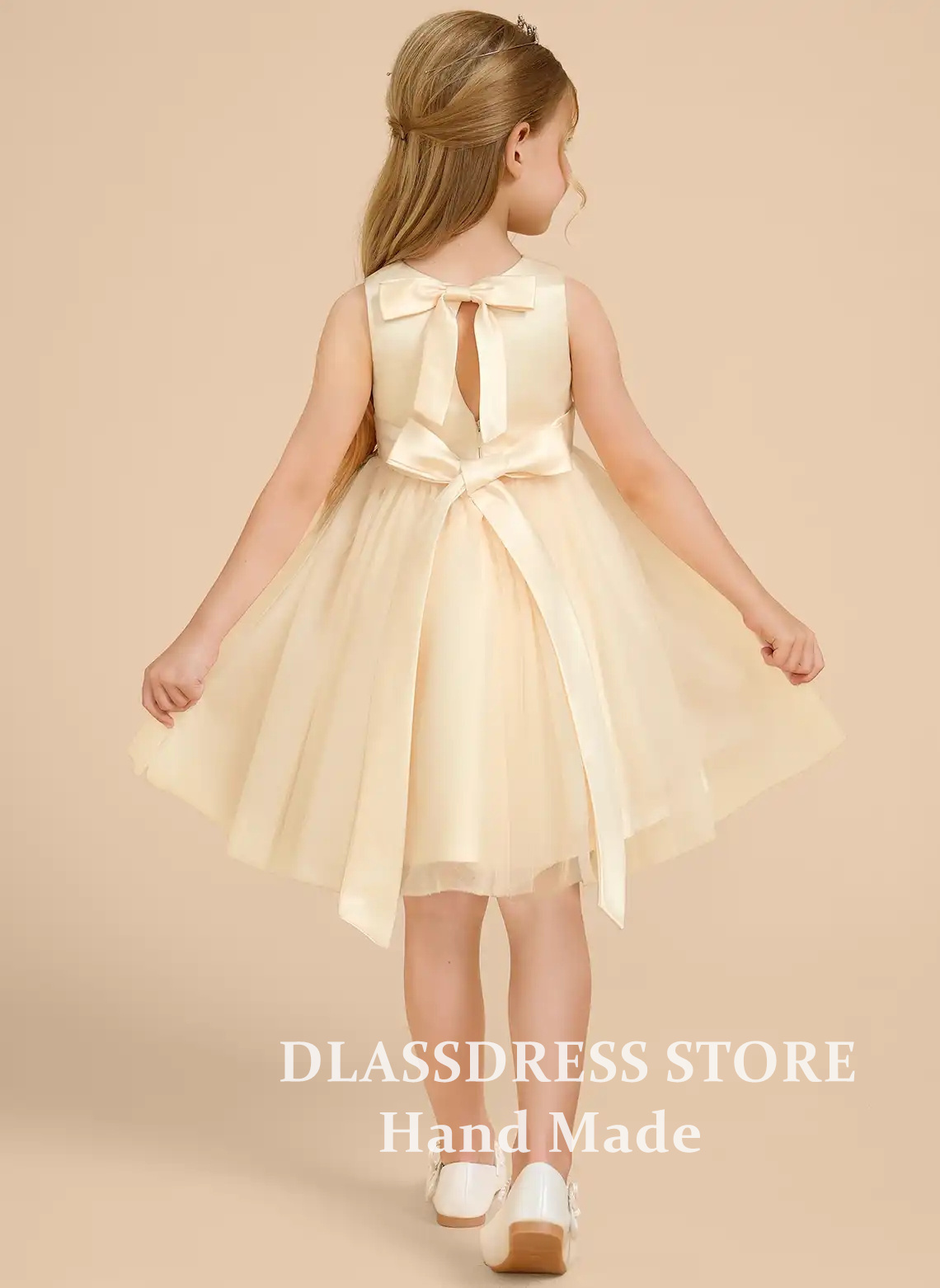Customized Yellow Tulle Flower - огляд і ціна Embroidery Yellow Dress
