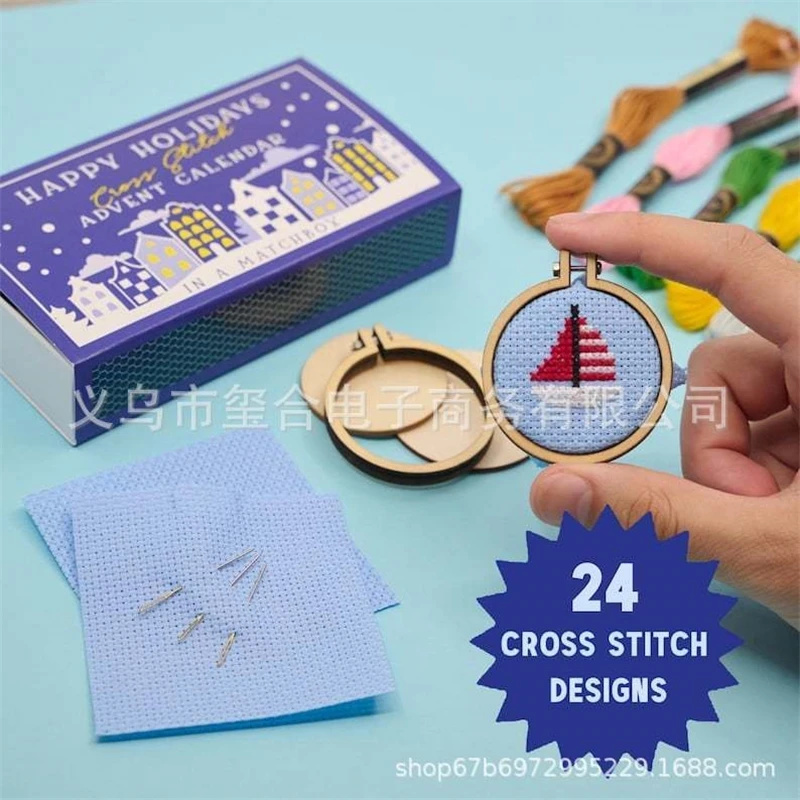 24 Days Countdown Cross Stitch - огляд і ціна Embroidery Floss