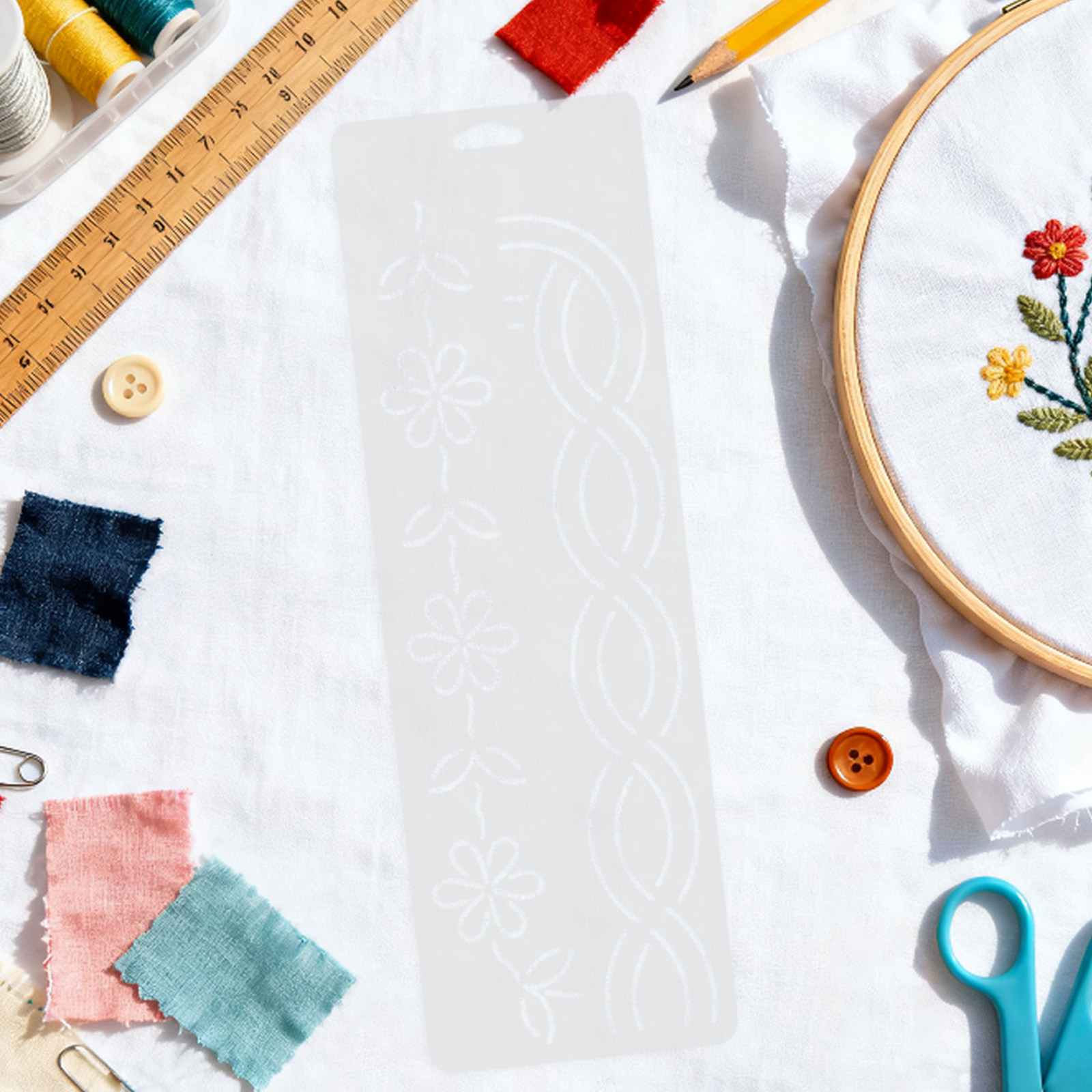 2 Pcs Corner Quilt Stencils Ha - огляд і ціна Embroidery Quilting