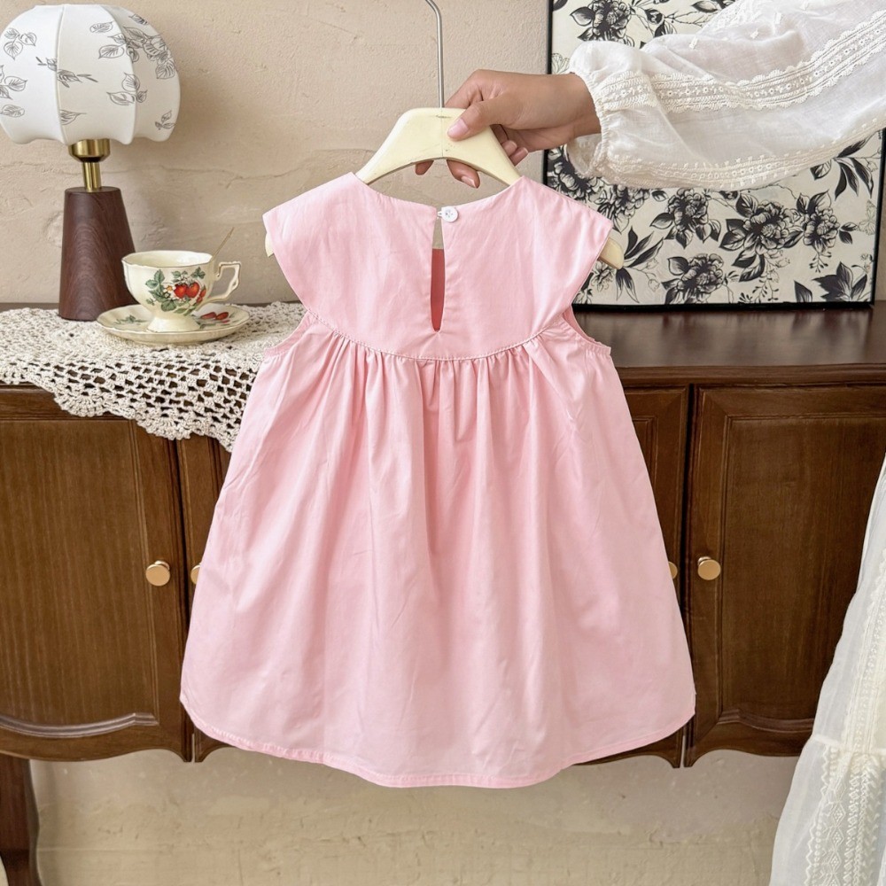2-7-year-old Korean Version Su - огляд і ціна Embroidery Yellow Dress