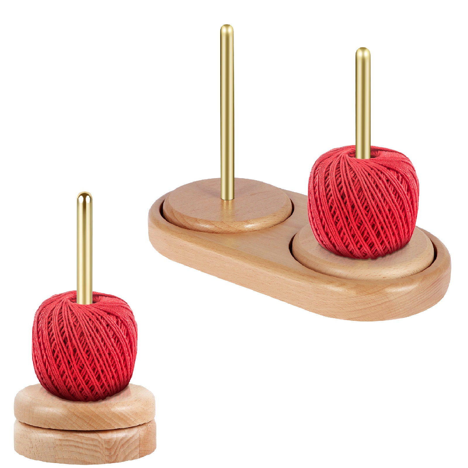 Yarn Ball Holder Rotatable Woo - огляд і ціна Embroidery Yarn