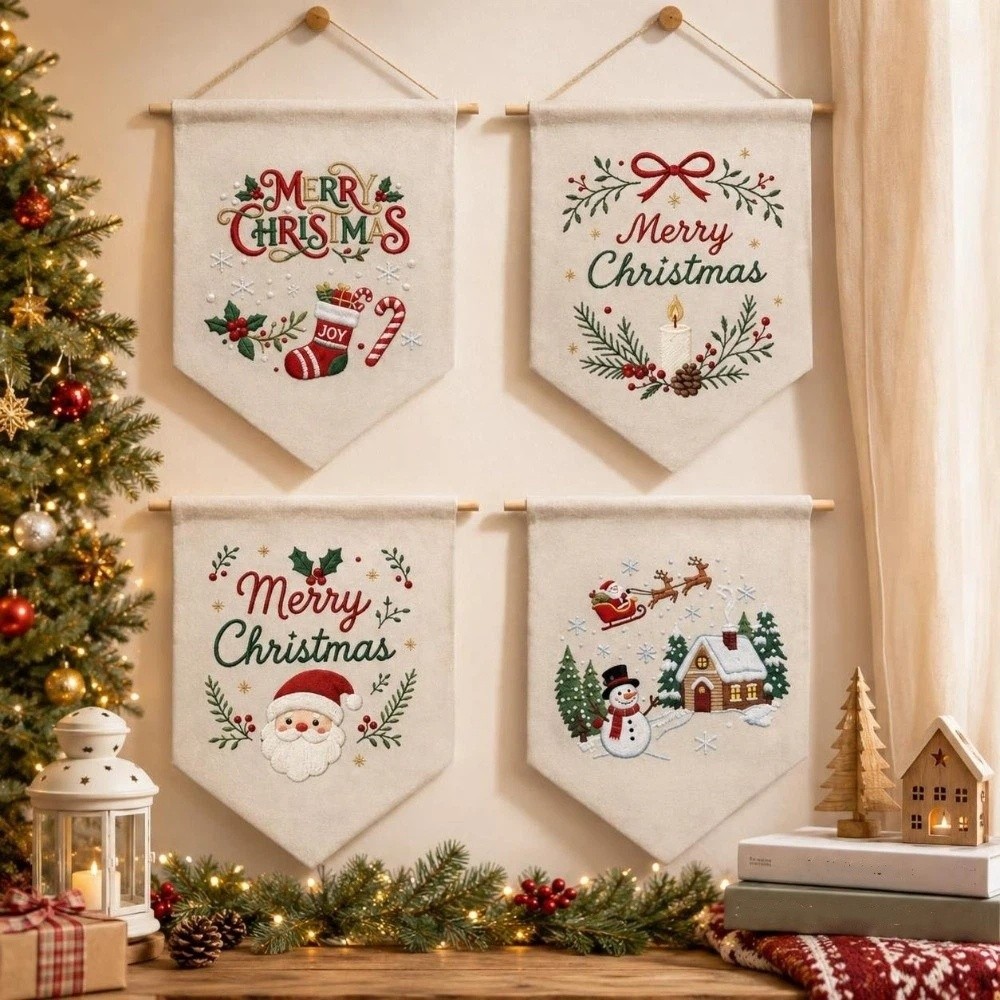 Handmade Christmas Embroidery  - огляд і ціна Embroidery Xmas Tree