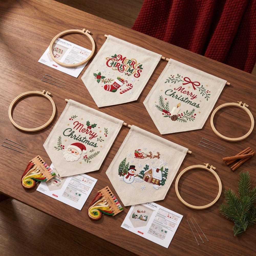 Handmade Christmas Embroidery  - огляд і ціна Embroidery Xmas Tree