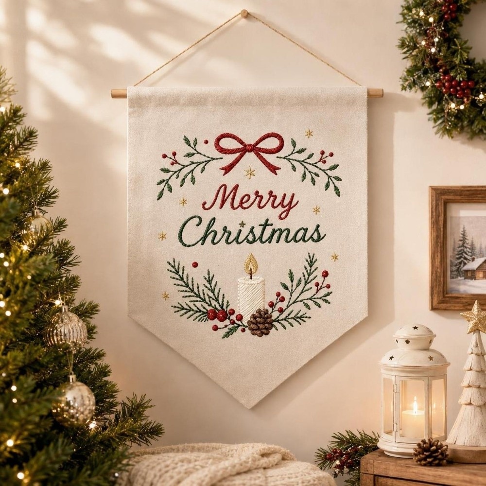 Handmade Christmas Embroidery  - огляд і ціна Embroidery Xmas Tree